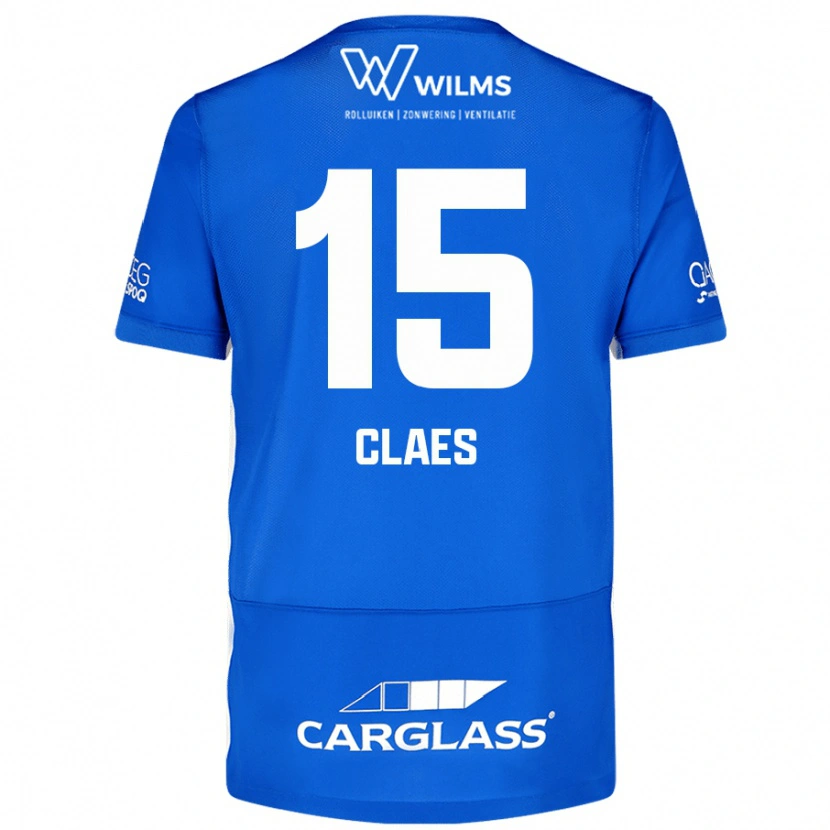 Danxen Kid Thomas Claes #15 Blue Home Jersey 2024/25 T-Shirt