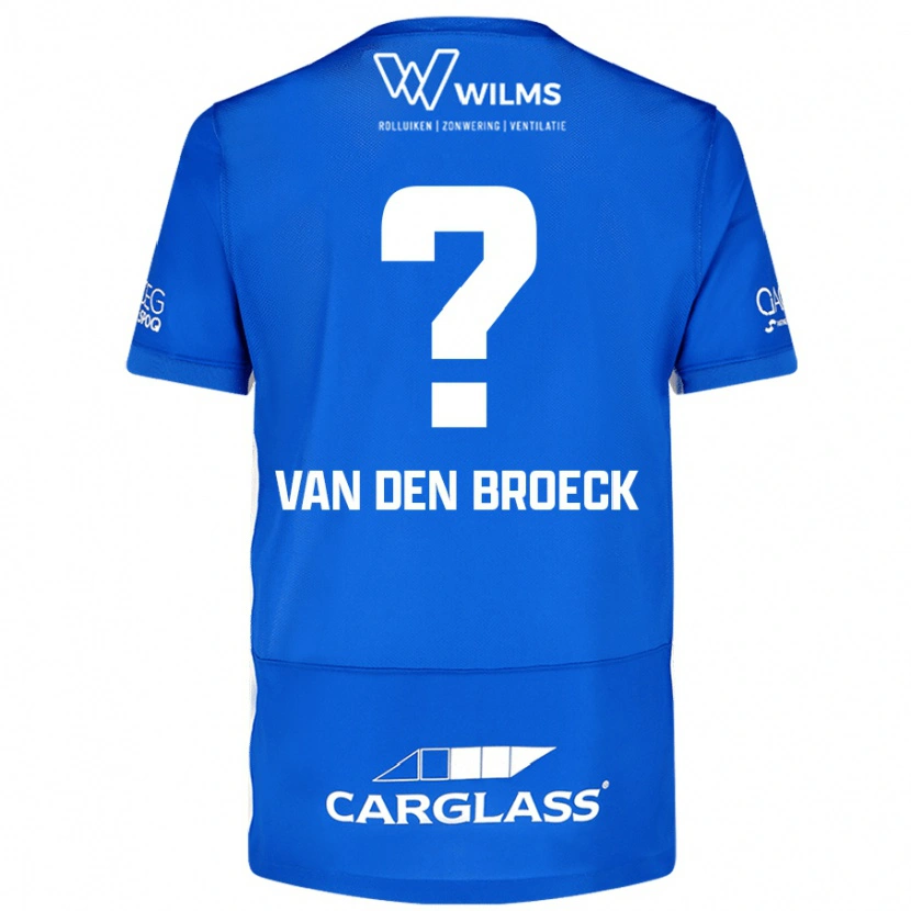 Danxen Kid Kobe Van Den Broeck #0 Blue Home Jersey 2024/25 T-Shirt