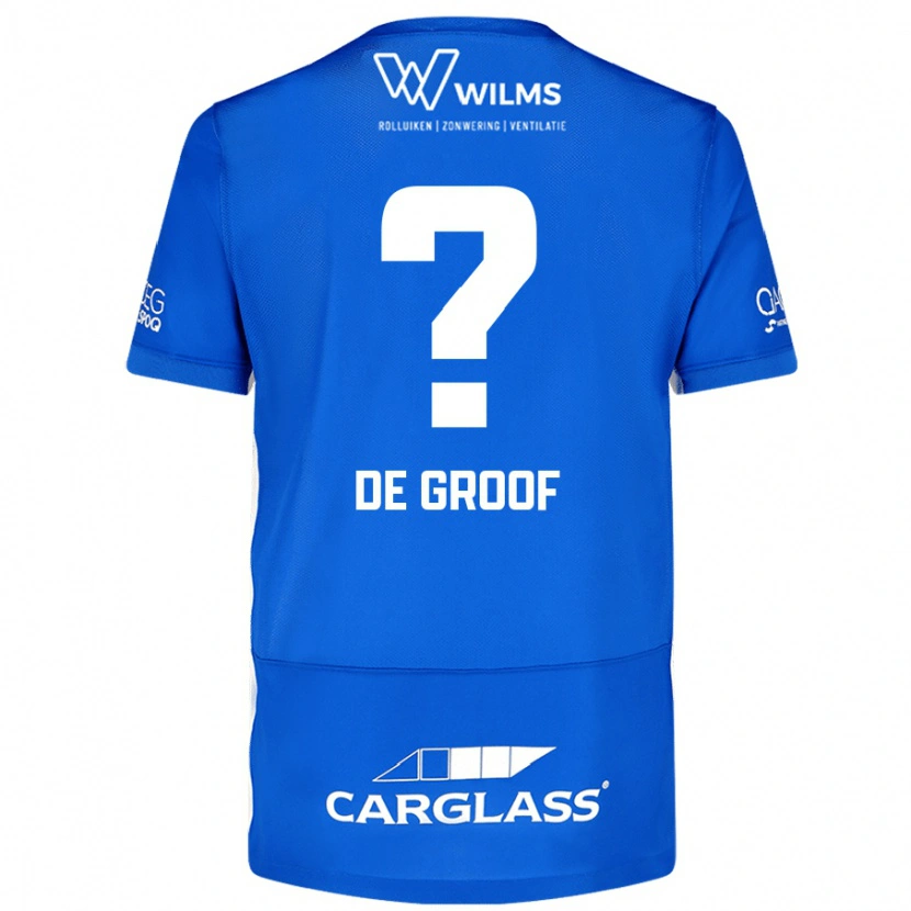 Danxen Kid Jens De Groof #0 Blue Home Jersey 2024/25 T-Shirt