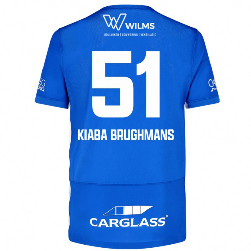 Danxen Kid Lucca Kiaba Brughmans #51 Blue Home Jersey 2024/25 T-Shirt