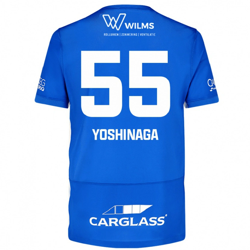 Danxen Kid Yumeki Yoshinaga #55 Blue Home Jersey 2024/25 T-Shirt