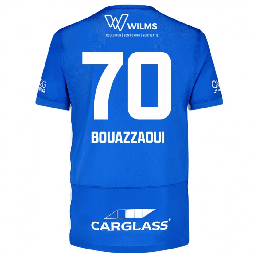 Danxen Kid Ilyas Bouazzaoui #70 Blue Home Jersey 2024/25 T-Shirt