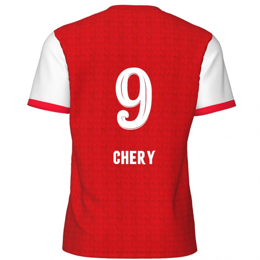 Danxen Kid Tjaronn Chery #9 Red White Home Jersey 2024/25 T-Shirt