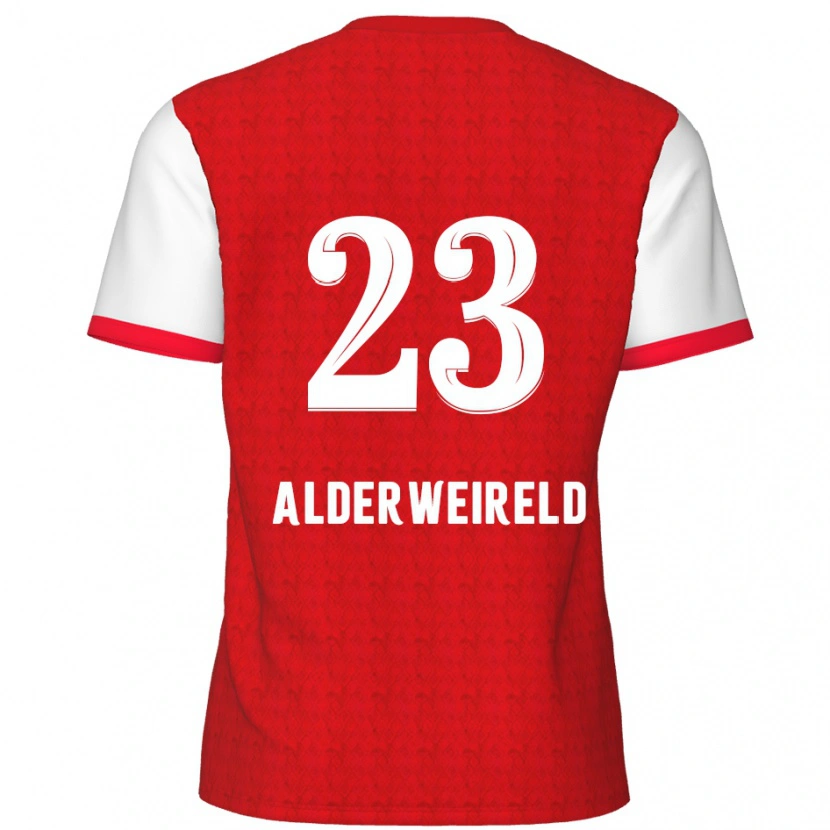 Danxen Kid Toby Alderweireld #23 Red White Home Jersey 2024/25 T-Shirt