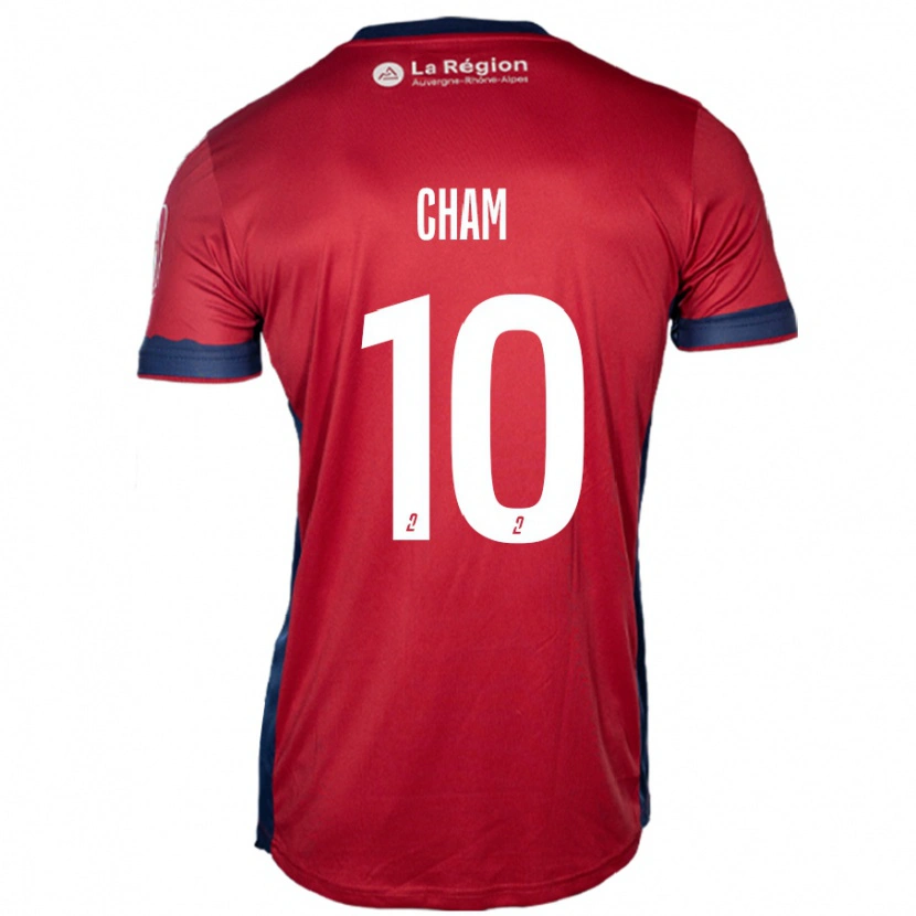 Danxen Kid Muhammed Cham #10 Light Burgundy Home Jersey 2024/25 T-Shirt