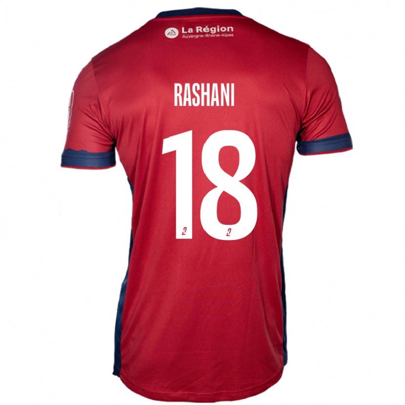 Danxen Kid Elbasan Rashani #18 Light Burgundy Home Jersey 2024/25 T-Shirt