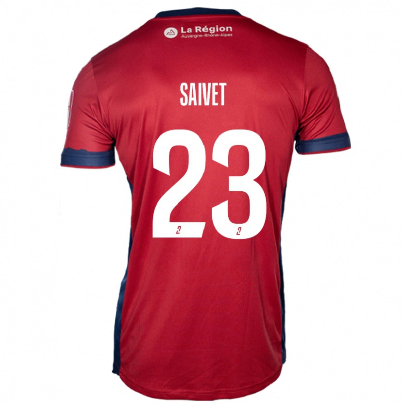 Danxen Kid Henri Saivet #23 Light Burgundy Home Jersey 2024/25 T-Shirt