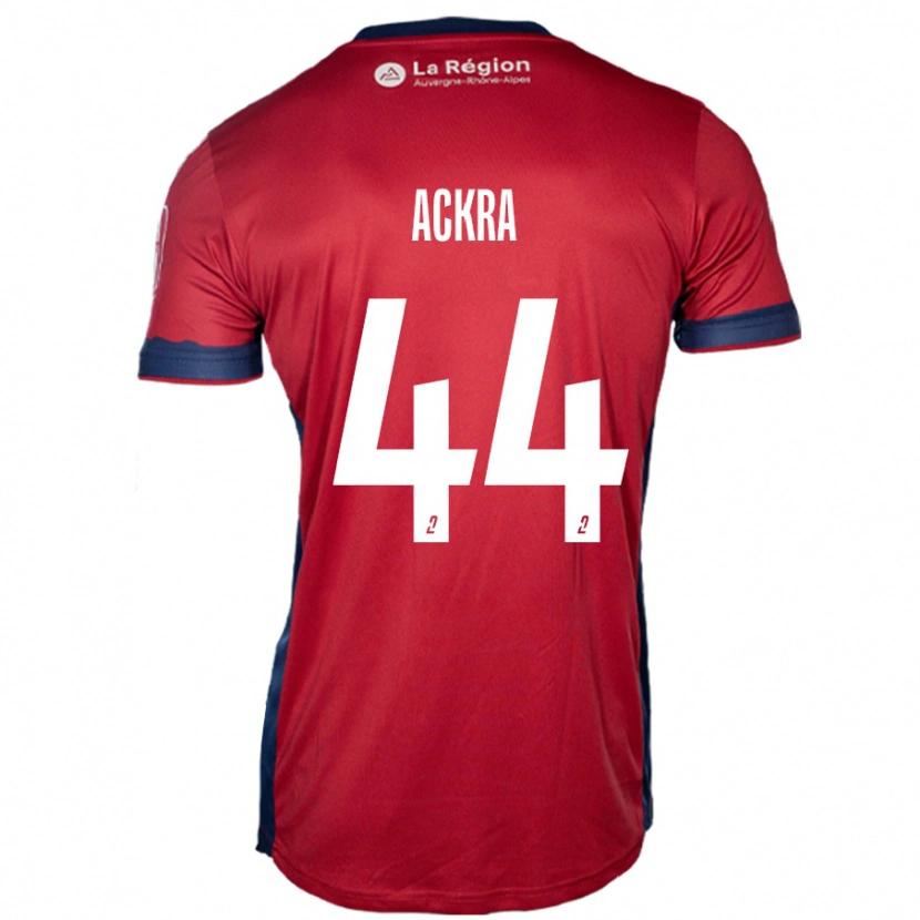 Danxen Kid Allan Ackra #44 Light Burgundy Home Jersey 2024/25 T-Shirt