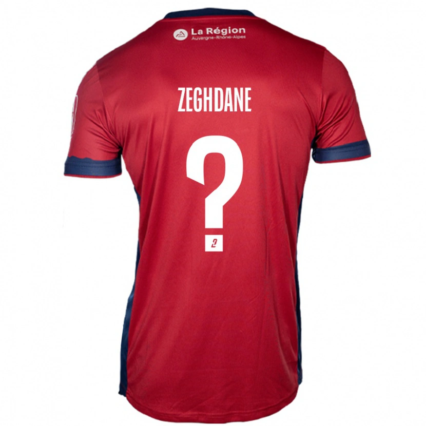 Danxen Kid Merwan Zeghdane #0 Light Burgundy Home Jersey 2024/25 T-Shirt