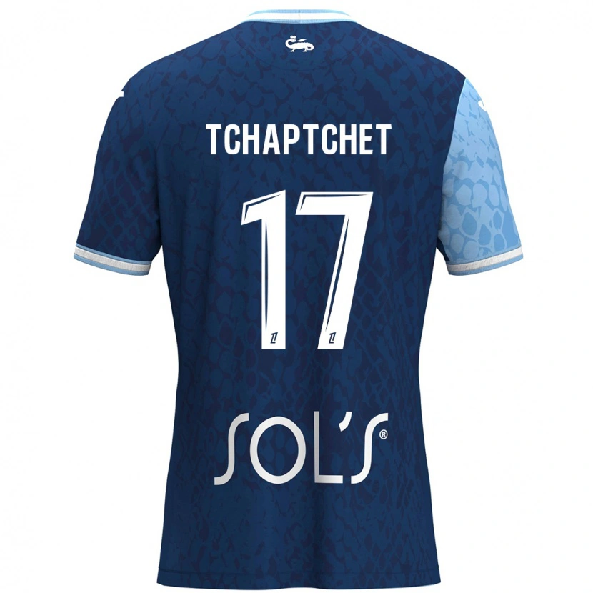 Danxen Kid Chanel Tchaptchet #17 Sky Blue Dark Blue Home Jersey 2024/25 T-Shirt