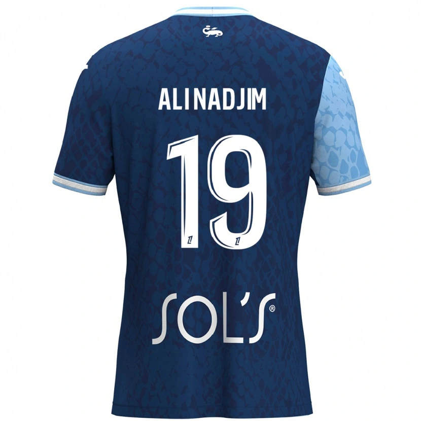 Danxen Kid Nadjma Ali Nadjim #19 Sky Blue Dark Blue Home Jersey 2024/25 T-Shirt