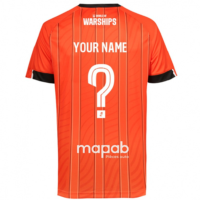 Danxen Kid Your Name #0 Orange Home Jersey 2024/25 T-Shirt