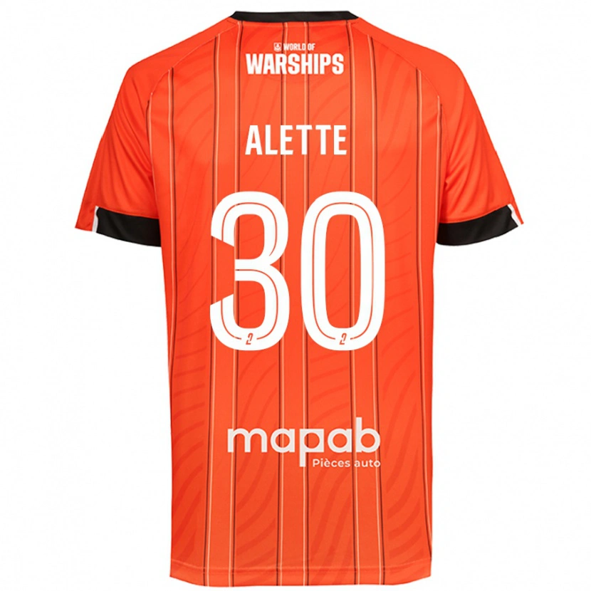 Danxen Kid Gaël Alette #30 Orange Home Jersey 2024/25 T-Shirt