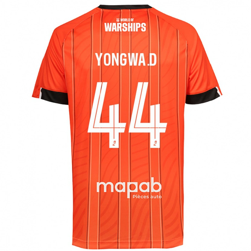 Danxen Kid Darlin Yongwa #44 Orange Home Jersey 2024/25 T-Shirt