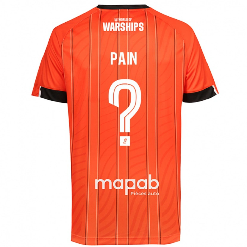 Danxen Kid Ilan Pain #0 Orange Home Jersey 2024/25 T-Shirt