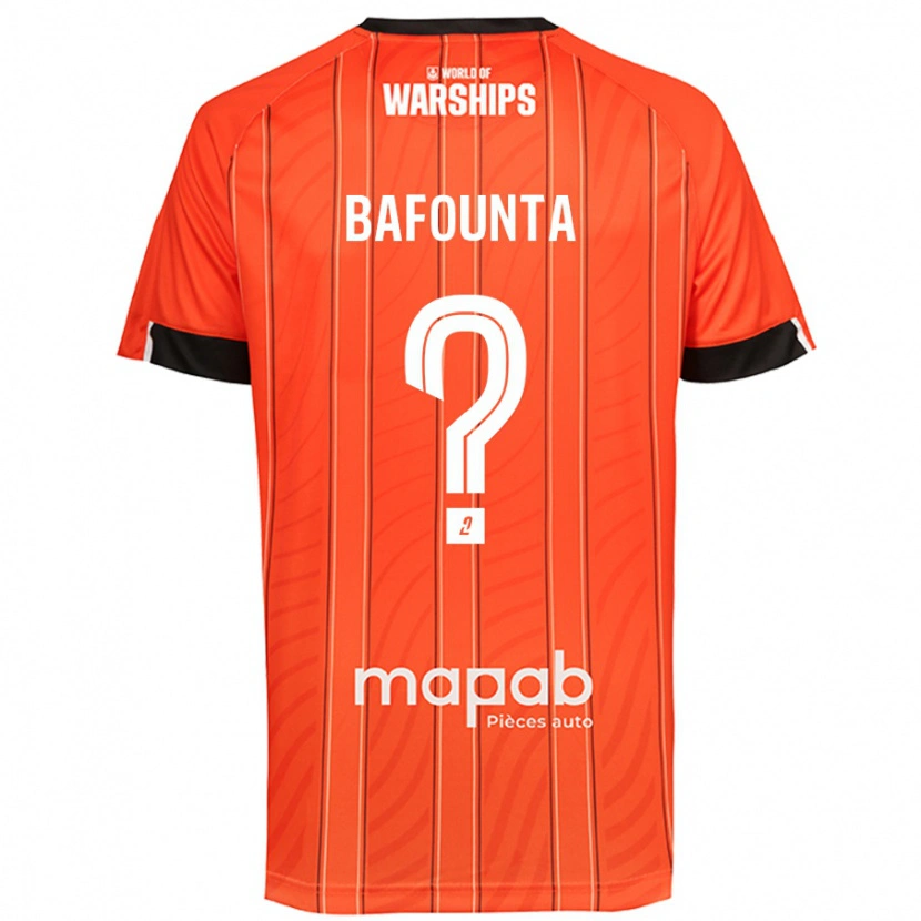 Danxen Kid Kamal Bafounta #0 Orange Home Jersey 2024/25 T-Shirt