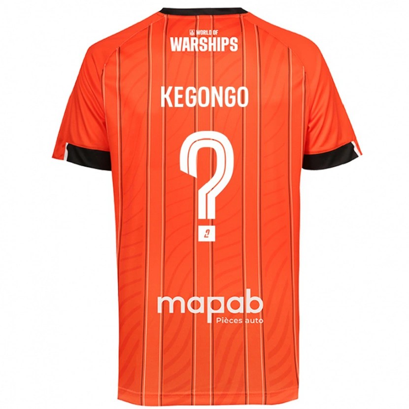 Danxen Kid Clarence Kegongo #0 Orange Home Jersey 2024/25 T-Shirt