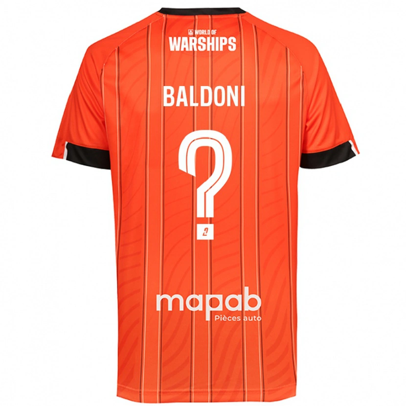 Danxen Kid Sohan Baldoni #0 Orange Home Jersey 2024/25 T-Shirt