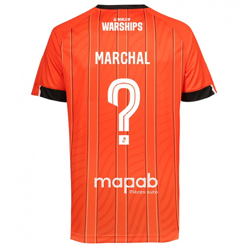 Danxen Kid Noam Marchal #0 Orange Home Jersey 2024/25 T-Shirt