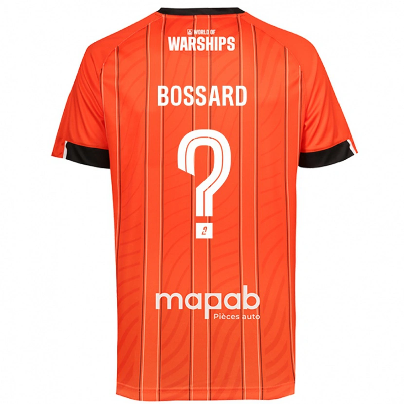 Danxen Kid Léo Bossard #0 Orange Home Jersey 2024/25 T-Shirt