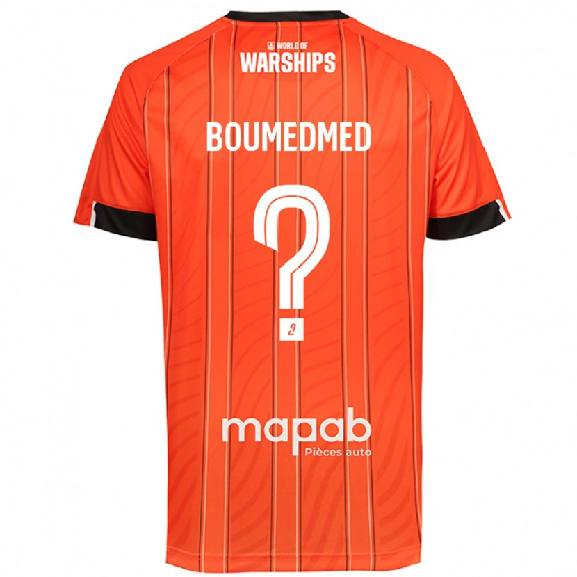 Danxen Kid Kamil Boumedmed #0 Orange Home Jersey 2024/25 T-Shirt