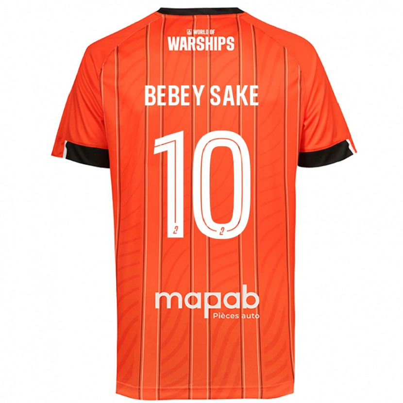 Danxen Kid Mattéo Bebey Sake #10 Orange Home Jersey 2024/25 T-Shirt