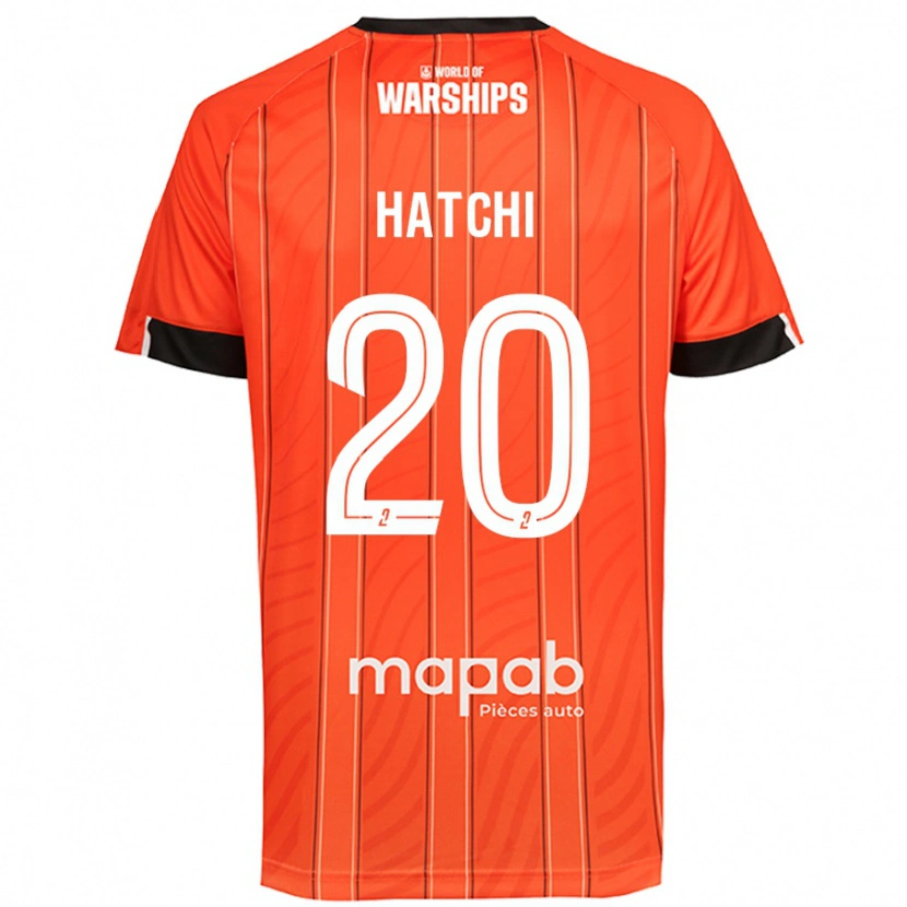 Danxen Kid Jérémy Hatchi #20 Orange Home Jersey 2024/25 T-Shirt