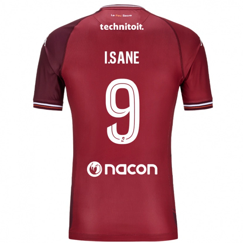 Danxen Kid Ibou Sané #9 Red Granata Home Jersey 2024/25 T-Shirt