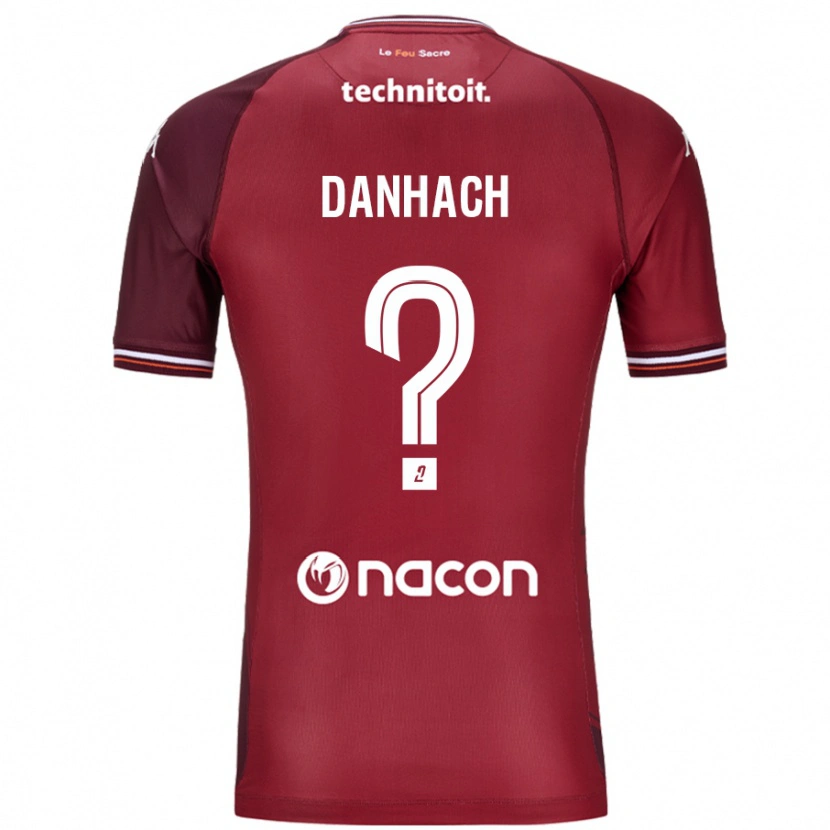 Danxen Kid Djebril Danhach #0 Red Granata Home Jersey 2024/25 T-Shirt