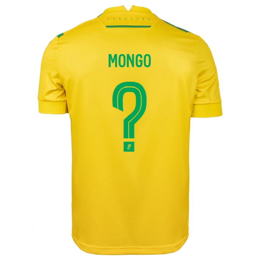 Danxen Kid Enzo Mongo #0 Yellow Green Home Jersey 2024/25 T-Shirt