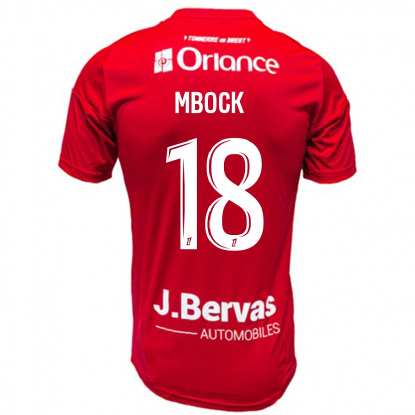 Danxen Kid Hianga'a Mbock #18 Red White Home Jersey 2024/25 T-Shirt