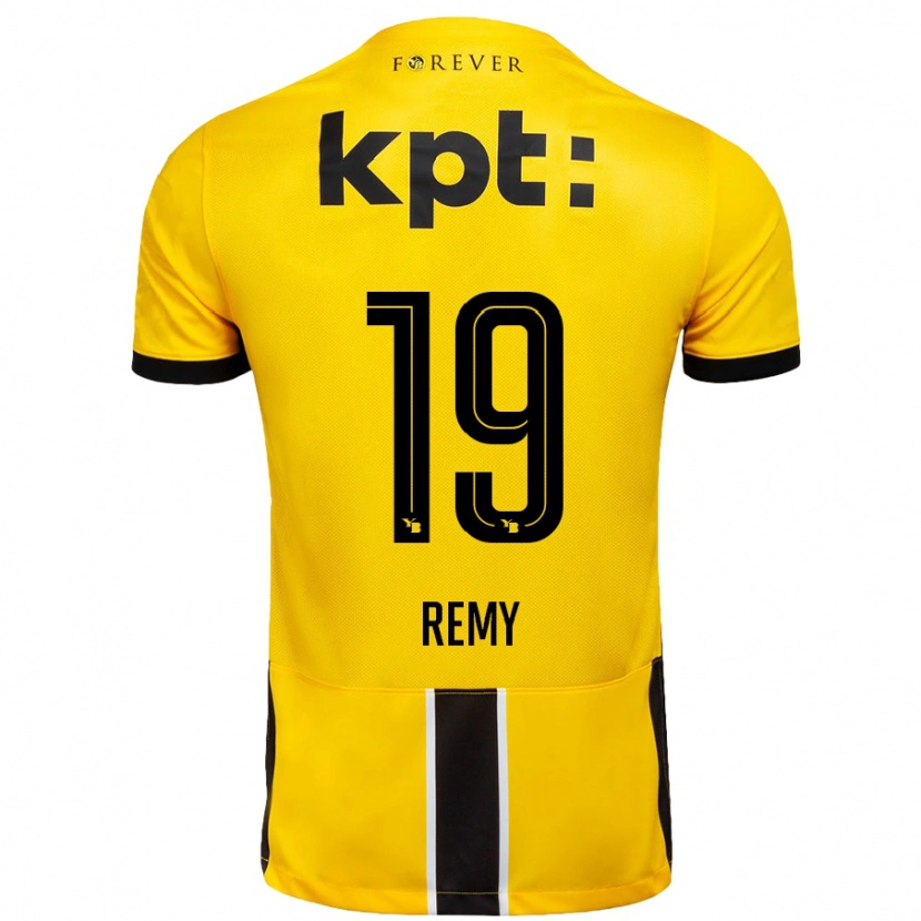 Danxen Kid Audrey Remy #19 Yellow Black Home Jersey 2024/25 T-Shirt