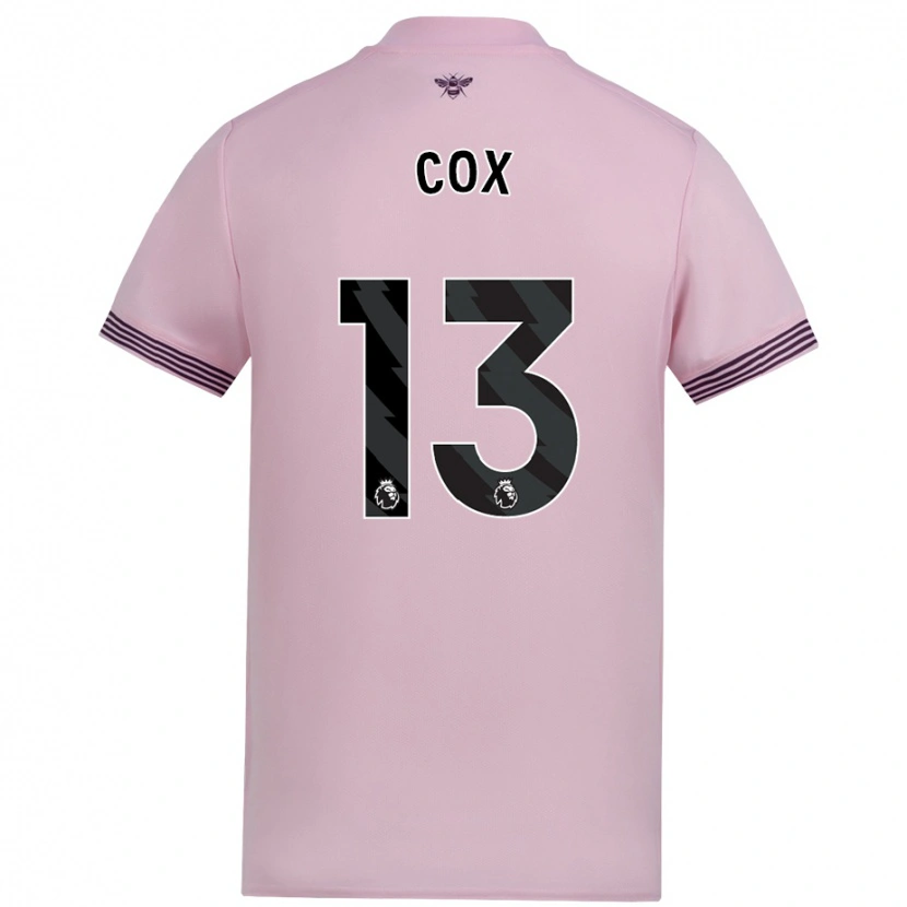 Danxen Kid Matthew Cox #13 Pink Away Jersey 2024/25 T-Shirt