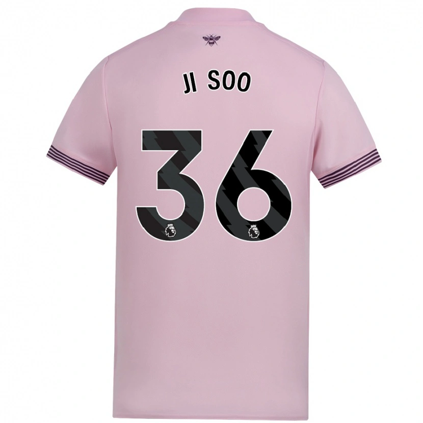 Danxen Kid Ji-Soo Kim #36 Pink Away Jersey 2024/25 T-Shirt