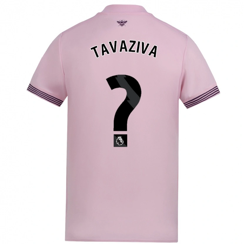 Danxen Kid Marley Tavaziva #0 Pink Away Jersey 2024/25 T-Shirt