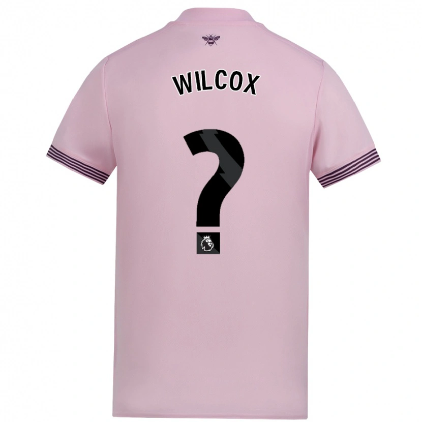 Danxen Kid Max Wilcox #0 Pink Away Jersey 2024/25 T-Shirt