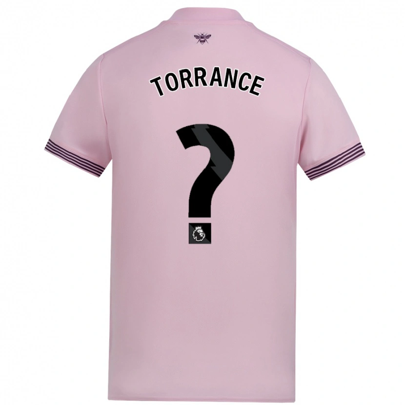 Danxen Kid Bruno Torrance #0 Pink Away Jersey 2024/25 T-Shirt