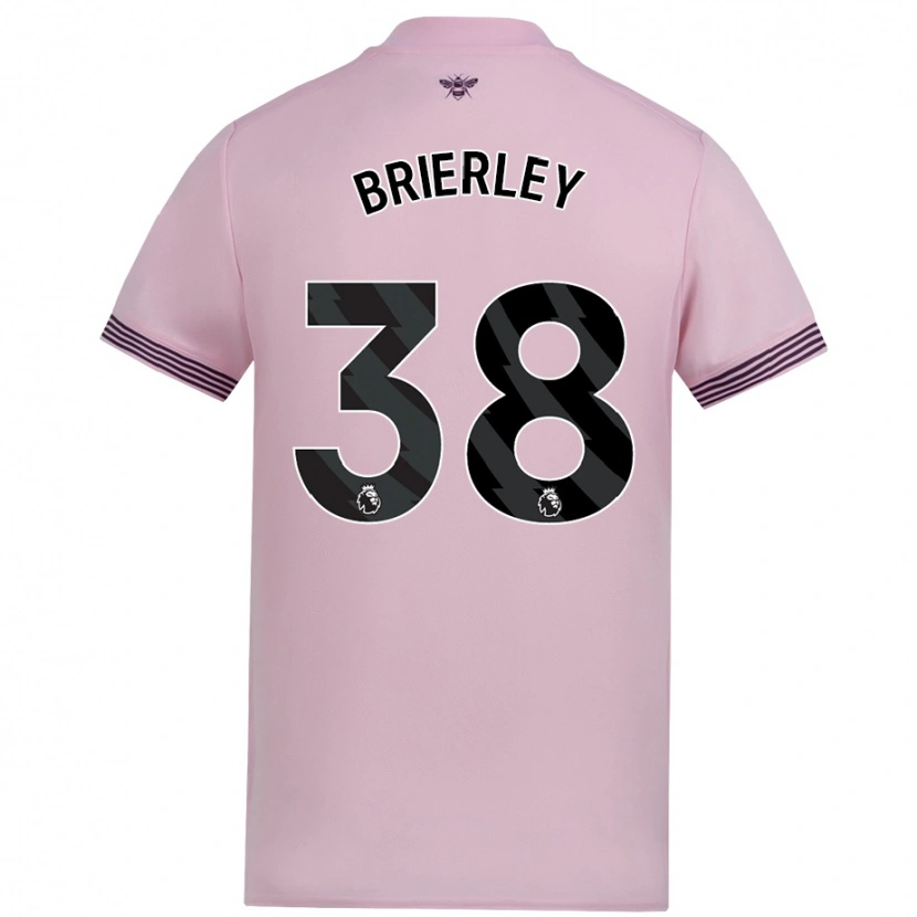 Danxen Kid Ethan Brierley #38 Pink Away Jersey 2024/25 T-Shirt