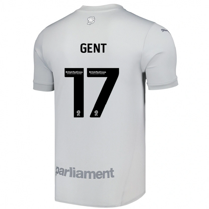 Danxen Kid Georgie Gent #17 Silver Gray Away Jersey 2024/25 T-Shirt