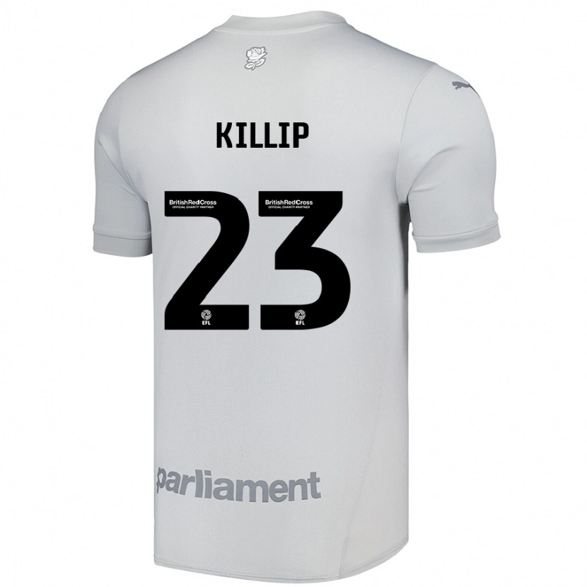 Danxen Kid Ben Killip #23 Silver Gray Away Jersey 2024/25 T-Shirt