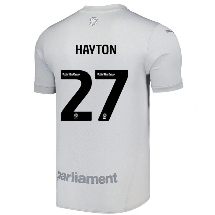 Danxen Kid Adam Hayton #27 Silver Gray Away Jersey 2024/25 T-Shirt