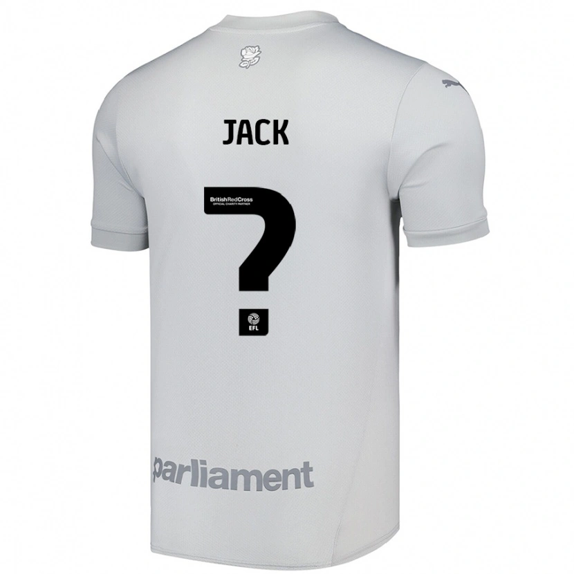 Danxen Kid Jack Woodcock #0 Silver Gray Away Jersey 2024/25 T-Shirt