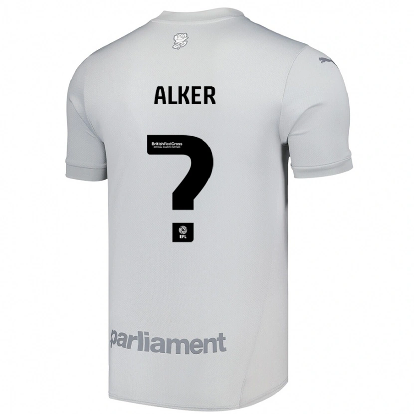 Danxen Kid Luke Alker #0 Silver Gray Away Jersey 2024/25 T-Shirt