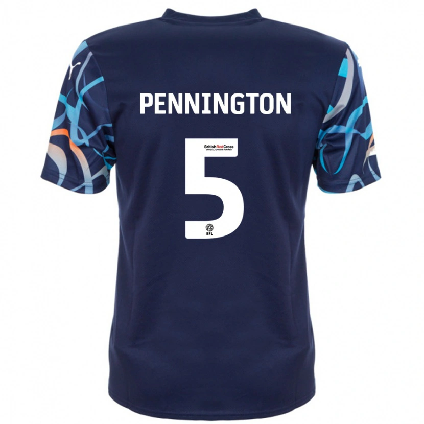 Danxen Kid Matthew Pennington #5 Navy Blue Away Jersey 2024/25 T-Shirt