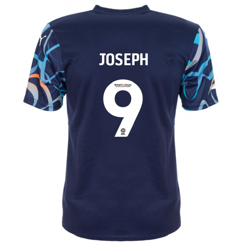 Danxen Kid Kyle Joseph #9 Navy Blue Away Jersey 2024/25 T-Shirt