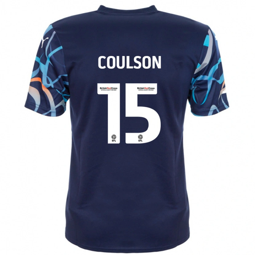 Danxen Kid Hayden Coulson #15 Navy Blue Away Jersey 2024/25 T-Shirt