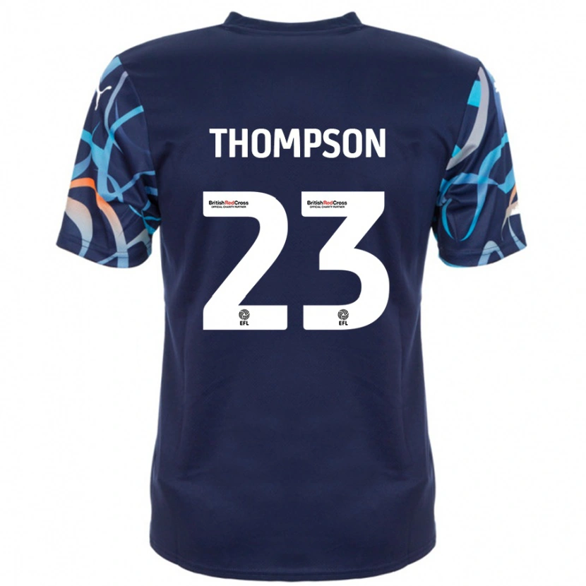 Danxen Kid Dominic Thompson #23 Navy Blue Away Jersey 2024/25 T-Shirt