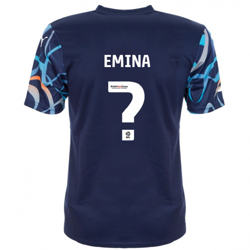 Danxen Kid Ezra Emina #0 Navy Blue Away Jersey 2024/25 T-Shirt