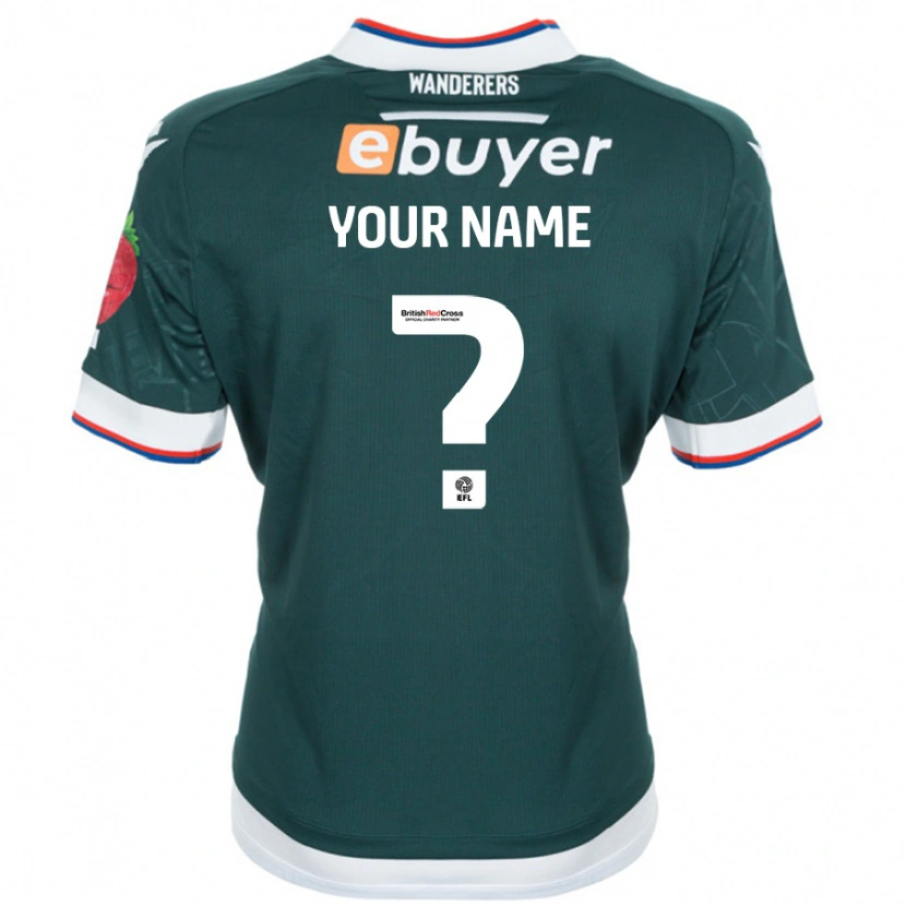 Danxen Kid Your Name #0 Dark Green Away Jersey 2024/25 T-Shirt