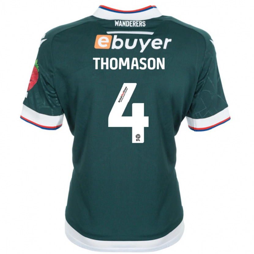 Danxen Kid George Thomason #4 Dark Green Away Jersey 2024/25 T-Shirt